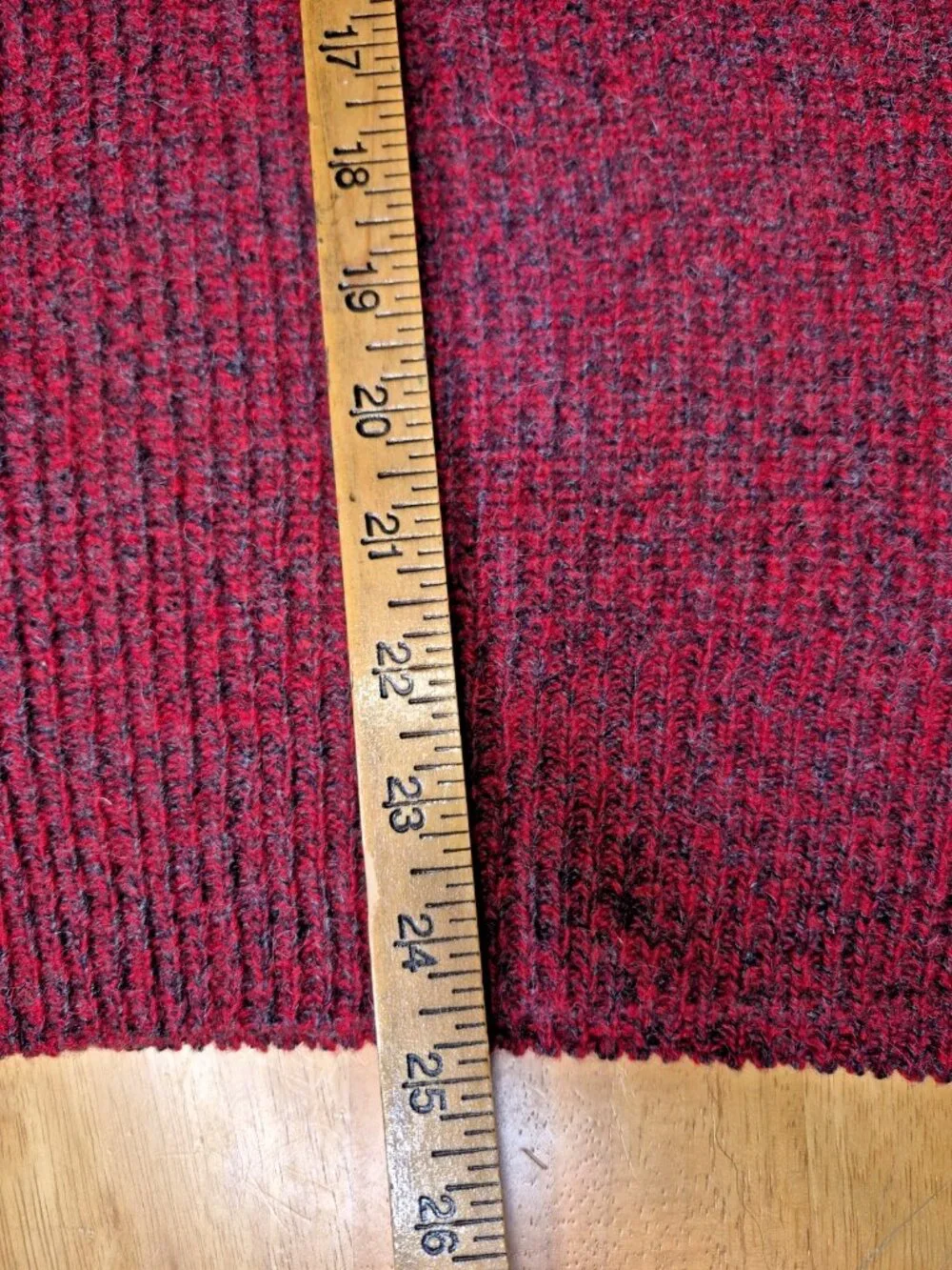 VTG Men's Shetland Wool Blend Knit Sweater Made In USA